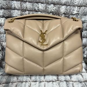 New!!! YSL Medium Lou Lou Puffer Quilted Bag.